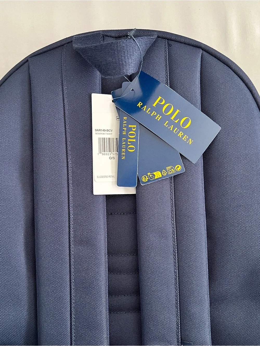 Ralph Lauren Bear Unisex Backpack Newport Navy